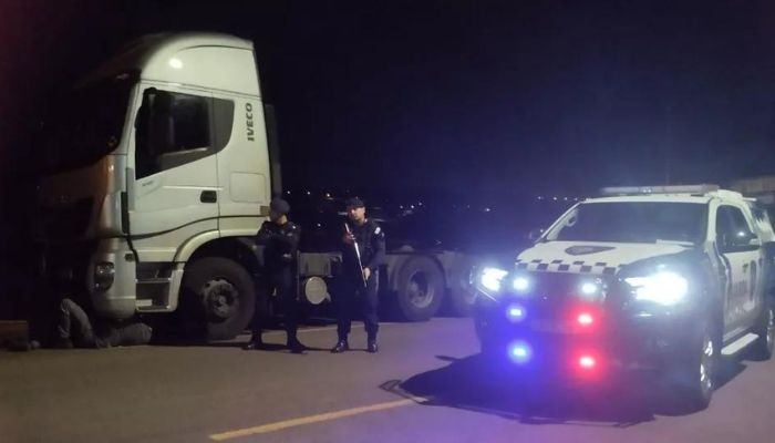 Guarda Municipal da Cascavel recupera caminhão roubado em Nova Laranjeiras